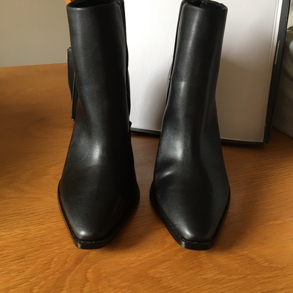 Sz 11 black booties, new in box - Picture 3 of 5